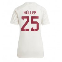 Fotballdrakt Dame Bayern Munich Thomas Muller #25 Tredjedrakt 2023-24 Kortermet